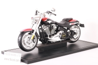 custom made model of Harley-Davidson Fat Boy Gray Ghost 2025 motorcycle